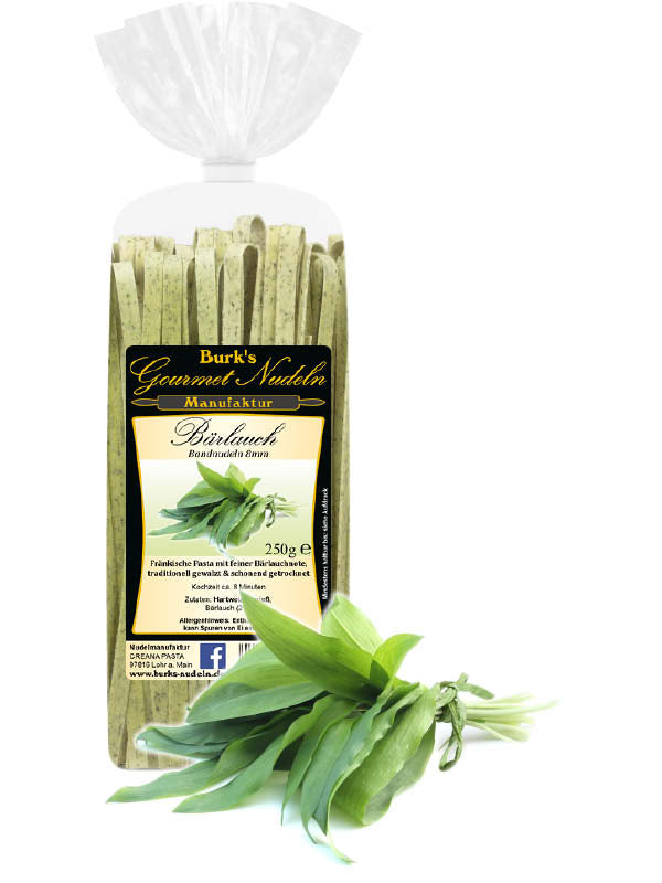 BurksManufakturGourmetTagliatelleBaerlauchNudelnBand8mmPastaextralanggewalzt250gr_clean