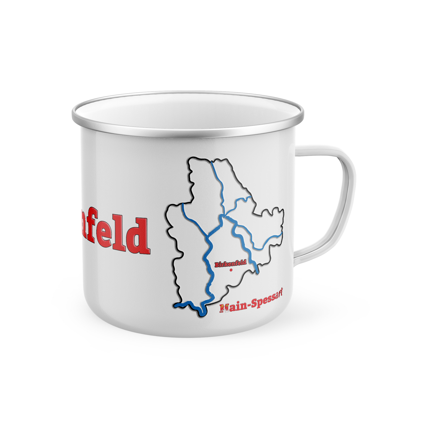 Birkenfeld Tasse - Landkarte Main-SpessART